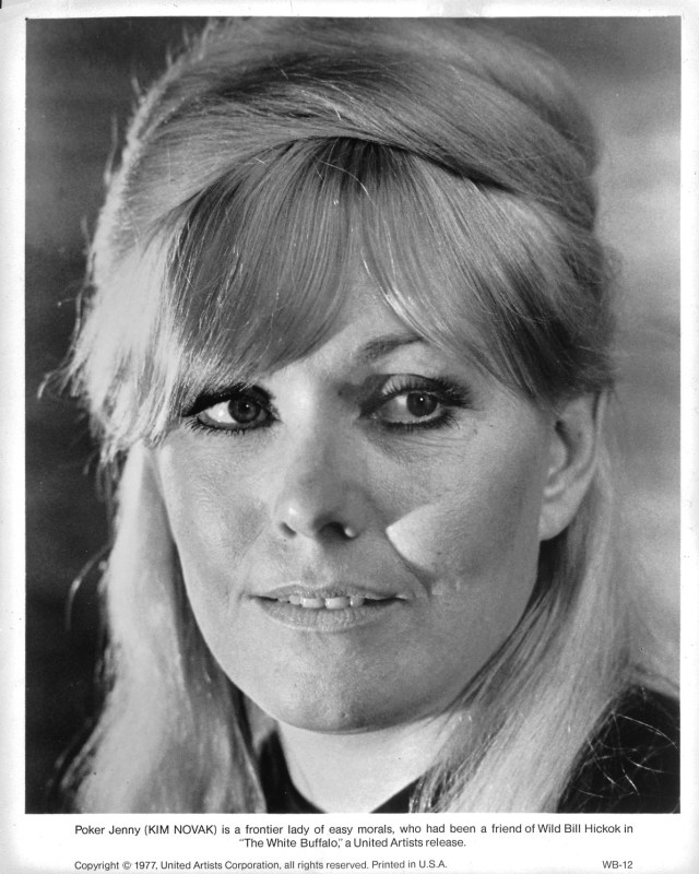 "If you'd told me I would be playing a love scene with Charles Buchinsky as an impotent Wild Bill, I'd have jumped off that bridge".