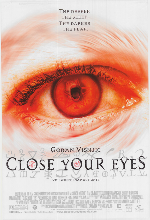 Close Your Eyes, Poster
