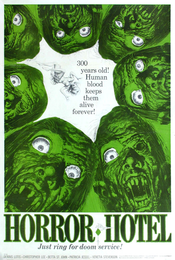 Poster for Horror Hotel aka City of the Dead