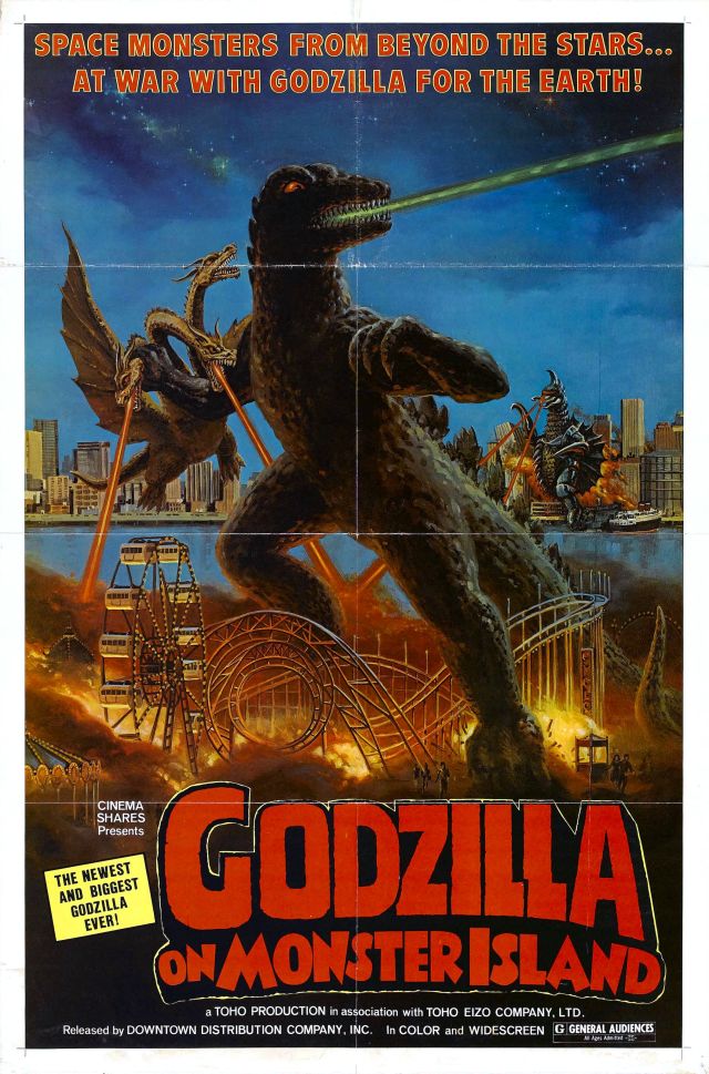 Godzilla on Monster Island